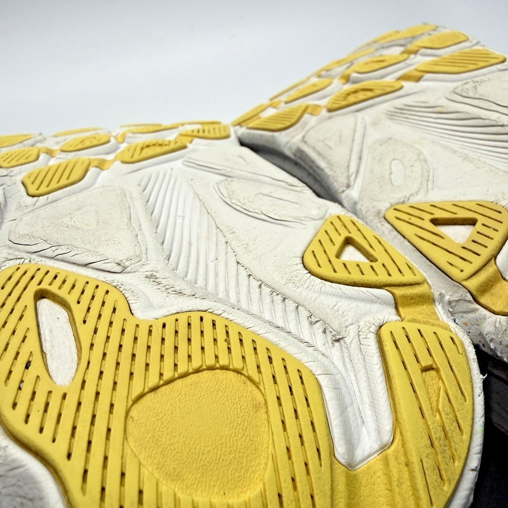 Hoka One One Clifton 9 Womens 9.5 B White Yellow Running Shoes Sneakers - Picture 16 of 16